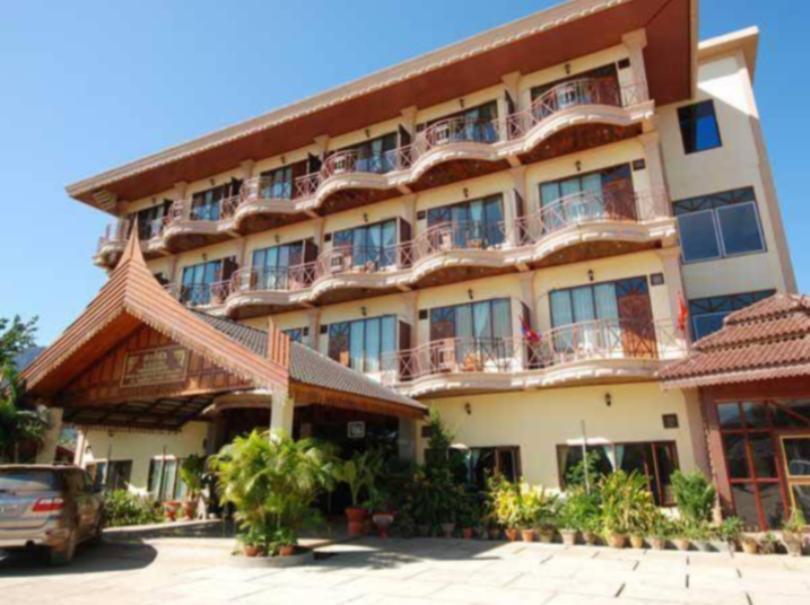 Thavisouk Riverside Hotel Vang Vieng Eksteriør bilde