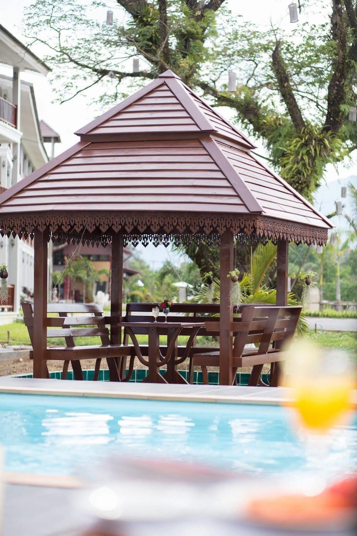 Thavisouk Riverside Hotel Vang Vieng Eksteriør bilde